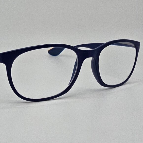 Ray-Ban RB7183 5207 Liteforce Matte Sand Blue Eyeglasses Frame Italy 53-19-145 - Picture 6 of 12